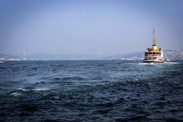 Golden Horn inlet, Istanbul, Turkey