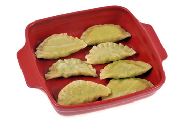Plat de ravioles 