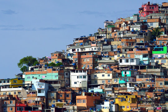 Brazilian favela, Rio de Janeiro