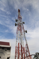 Tower of cellular communication