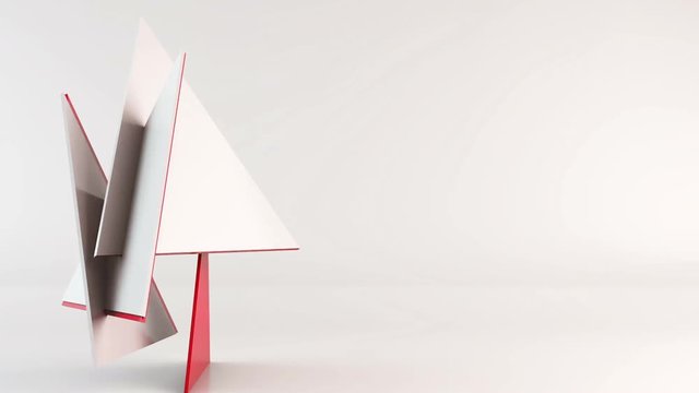 Pyramid transformation background