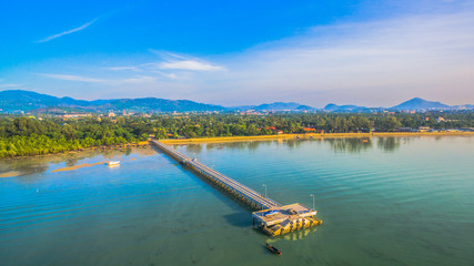 Obraz premium Palai pier close to Chalong pier