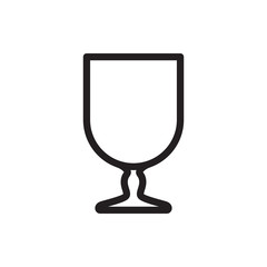 fragile cargo icon illustration