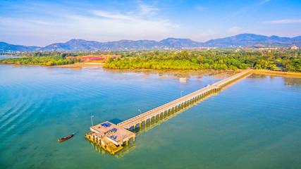 Obraz premium Palai pier close to Chalong pier