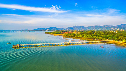 Obraz premium Palai pier close to Chalong pier