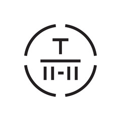 cargo terminal icon illustration