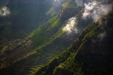 Landscape between Lalibela and Mekele - Ethiopia