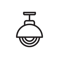 street lamp icon illustration