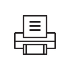 printer icon illustration