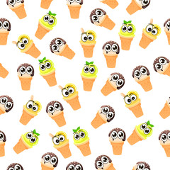 illustration of ice cream