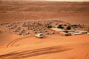 Fototapeta na wymiar Oman : Wahiba Sands 