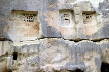 Travel to Goreme, Cappadocia, Turkey. The ancient rock carvings. © Nadezhda Zaitceva
