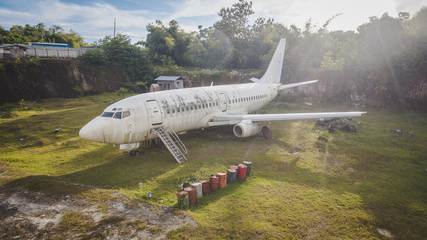 Abandoned aircraft