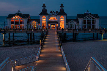 Naklejka premium Seebrücke Sellin