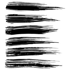 Ink vector brush strokes background. Vector illustration. Grunge texture.