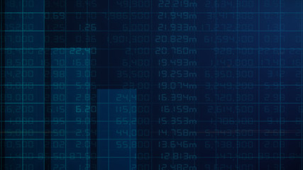 Stock market financial analysis indicator background