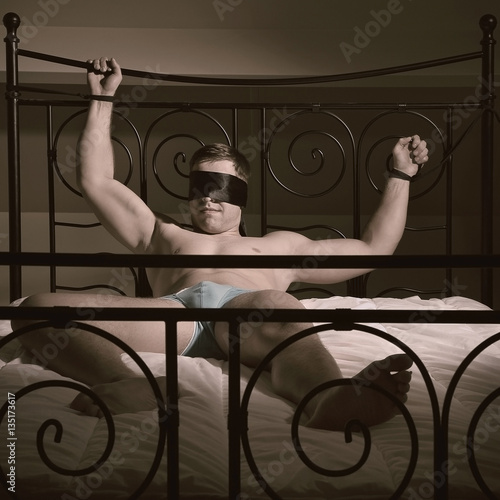 Men Tied Up To Bed 3