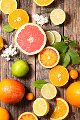 lemon,orange,grapefruit