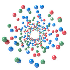 Colorful Balls, Abstract Background