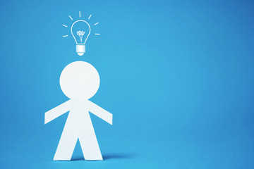 lampadina, idea, colori, creatività, idee