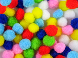 Fototapeta na wymiar background with colored balls