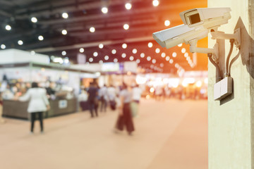 Surveillance Security Camera or CCTV in event hall