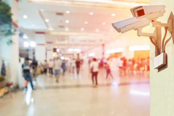 Surveillance Security Camera or CCTV in event hall