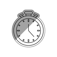 Isolated timer clock icon vector illustration graphic design
