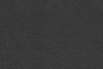 Seamless black leather texture or background