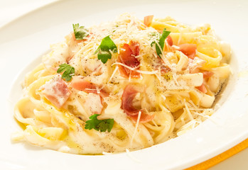 Tagliatelle Cured Meat