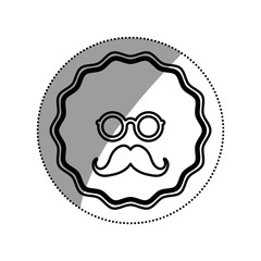 Hipster lifestyle symbol icon vector illustration graphic design