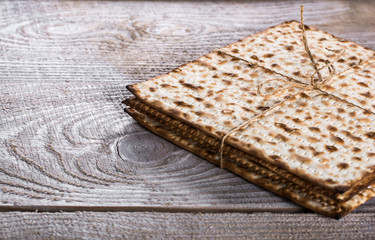 Jewish matza on Passover