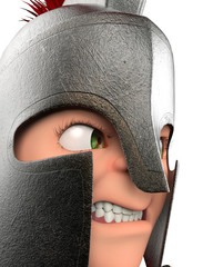 little roman soldier ready