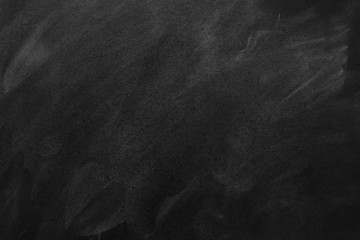 Chalk rubbed out on blackboard