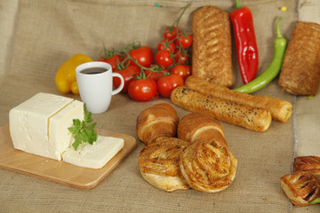 Pastry of Tea and Cheese