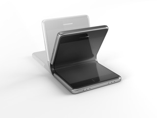 concept of foldable smartphone