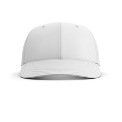 white empty baseball cap