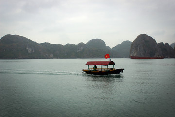 Ha Long Bay landscapes, Vietnam