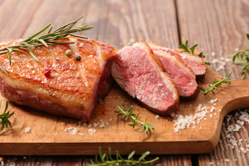 grilled duck breast