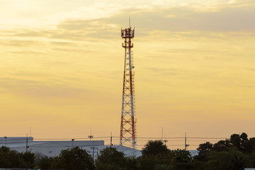 Fototapeta premium telecommunication tower