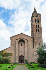 facade of basilica San Giovanni Evangelista