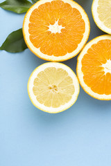 citrus fruits background