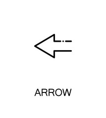 Arrow flat icon