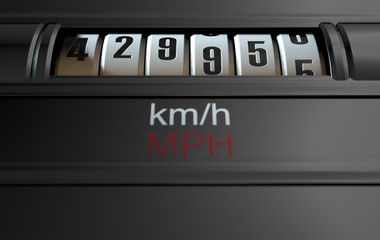 Car Odometer High
