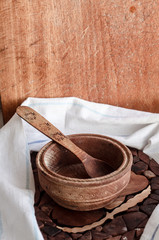 Spoon handmade wood