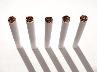 Cigarettes and tobacco products.