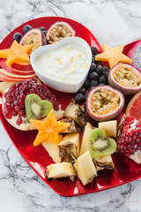 Frische exotische Fruechte