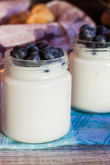 Yogurt with berries
