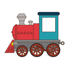 train vehicle isolated icon vector illustration design