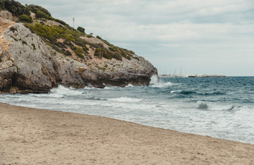 Fototapeta na wymiar Mediterranean Sea, Spain